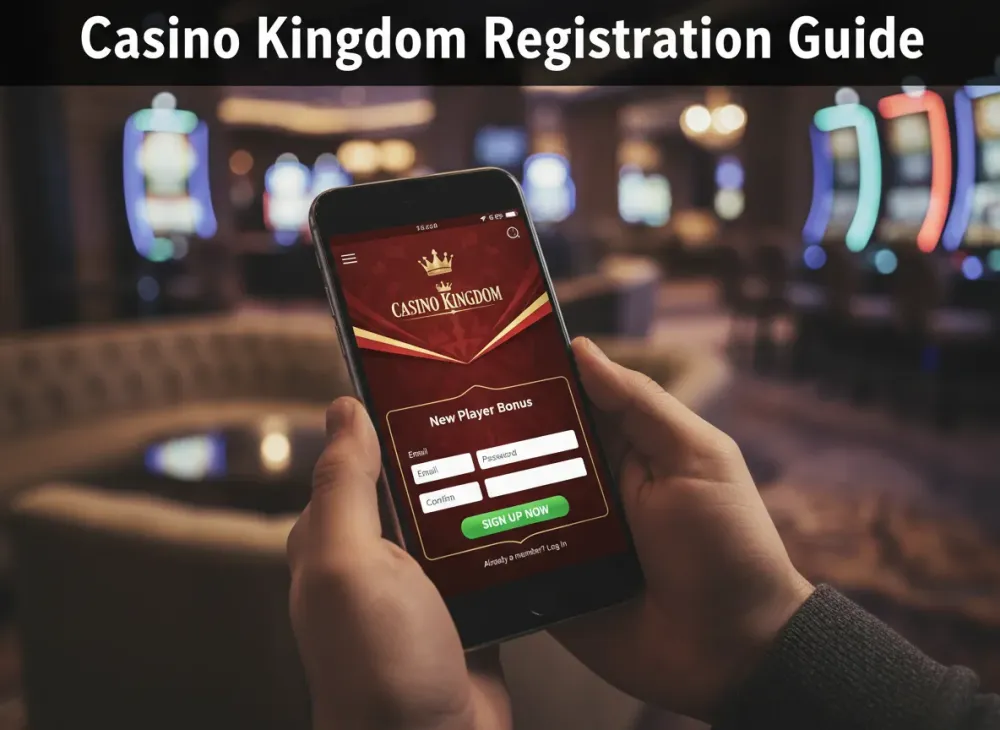 Casino kingdom registration guide for new players