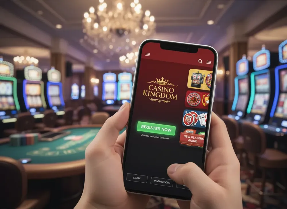 Casino kingdom registration guide for new players